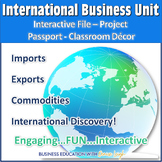 International Business Unit with Interactive Digital File,