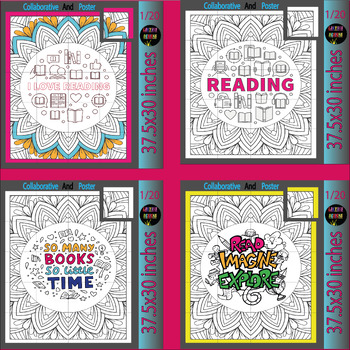Preview of International Children's Book Day Bulletin Board Collaborative Poster Bundle