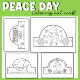 International Day of Peace Coloring Hat/Crown Craft