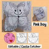 International Day of Pink Activities Cootie Catcher Craft 
