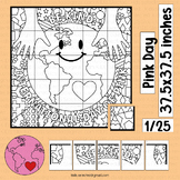 International Day of Pink Bulletin Board Coloring Page Act