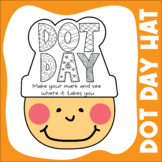 International Dot Day Hat Craft and Coloring page printables