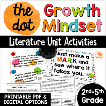 Preview of International Dot Day Printables: The Dot by Peter Reynolds Activities