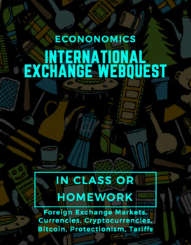 Preview of Economics International Trade and Currency Webquest