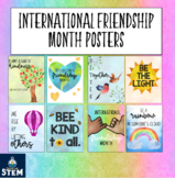 International Friendship Month Bulletin Board Posters