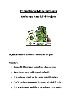 Preview of International Money Mini-Project