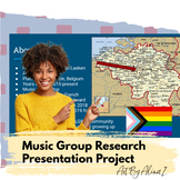 International Musical Groups Research Presentation Project