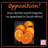 International Opposition to Apartheid in South Africa Lesson