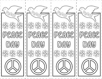 4 Free Printable Winter Coloring Bookmarks - A Peace of Werk By
