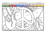 International Peace Day Coloring Page by Multiplication Fa