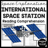 International Space Station Reading Comprehension Workshee