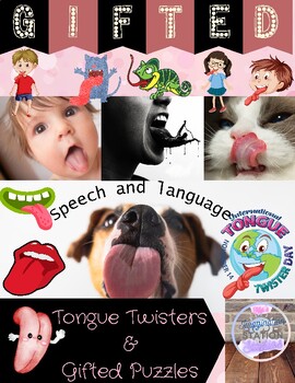 Preview of International Tongue Twister Day: Gifted, ELA, Speech, November 14th 2-8th Grade