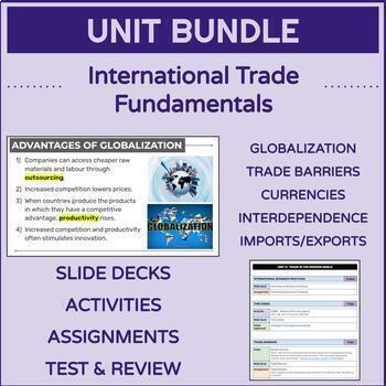 Preview of International Trade Fundamentals | UNIT BUNDLE (International Business)
