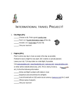 travel project pdf