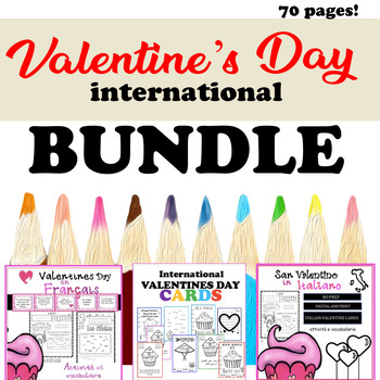 Preview of International Valentine's Day Bundle