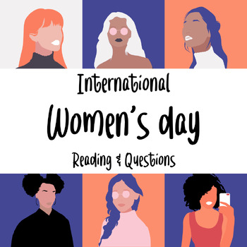 Preview of International Women's Day : 9 Biography Reading & Questions