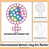 International Women's Day Activities Dot Marker Writing Pr