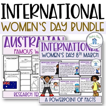 Preview of International Women's Day Bundle