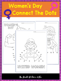 International Women's Day Math|Connect the Dots| Coloring 