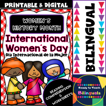 Preview of International Women´s Day- Día Internacional de la Mujer- Read & Work- Bilingual