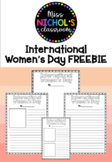 International Women's Day FREEBIE