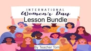 Preview of International Women's Day Lesson - Bundle