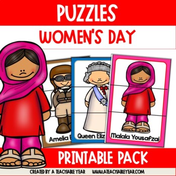 Preview of International Women's Day Worksheets Free