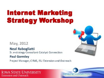 Preview of Internet Marketing Strategy Workshop