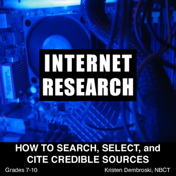 Preview of Internet Research: How to Search, Select, Cite Credible Sources
