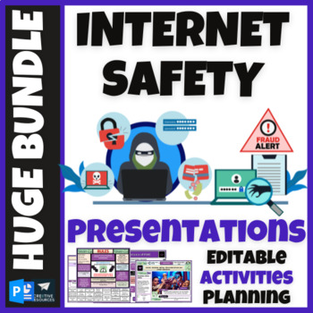 Preview of Digital Citizenship, Internet Safety, & Cyberbullying Prevention Bundle