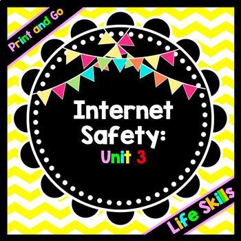 Preview of Internet Safety: Cyberbullying PowerPoint Presentation - Unit 3