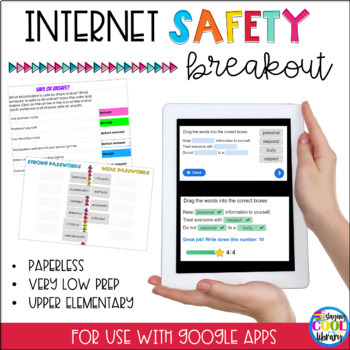 Preview of Internet Safety Digital Breakout