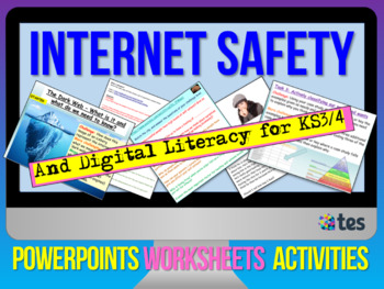 Preview of Internet Safety Unit (12 hours of lessons)