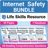 SPED Internet Safety Life Skills Activity - How to Create a Secure