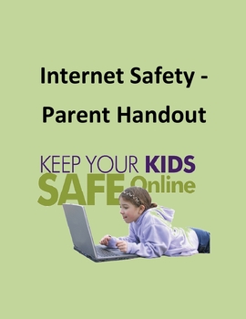 Preview of Internet Safety Parent Handout Digital