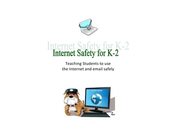 Preview of Internet Safety PowerPoint and MiniPosters for K-2 Digital