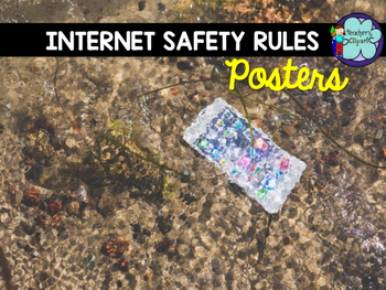 Preview of Internet Safety Rules Posters