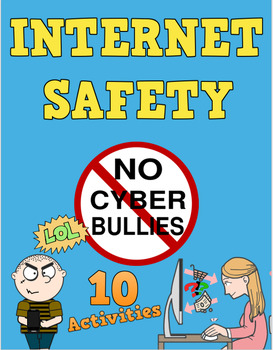 Preview of Internet Safety, Stop Cyber Bullying, Online Safety