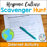 Hispanic Culture Internet Scavenger Hunt