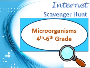 Preview of Internet Scavenger Hunt: Microorganisms