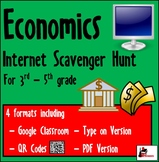 Internet Scavenger Hunt - Economics - Distance Learning