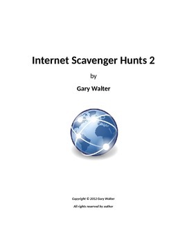 Preview of Internet Scavenger Hunts 2
