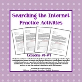 Internet Search Activities #1-4