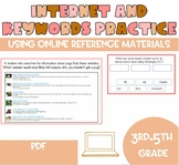 Internet Search and Keywords Activity