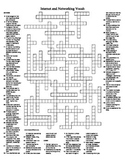 Internet and Networking Vocabulary Crossword Puzzle