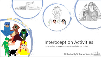 Preview of Interoception Pack One: What is Interoception? 23 Activities. Language. Visuals.