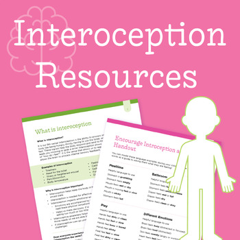 Preview of Interoception Resources