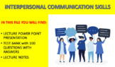 Interpersonal Communication Skills (Business Communication)