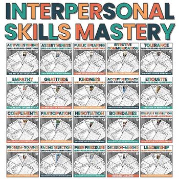 Preview of Interpersonal Skills Toolkit | Lessons | Self-Assessments | Activities | BUNDLE