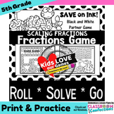 Multiplication as Scaling Game: 5.NF.B.5: 5th Grade Fracti